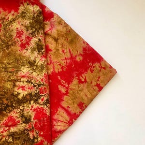 Baati with Scarf (Garabsaar) Tie Dye Set Two Piece