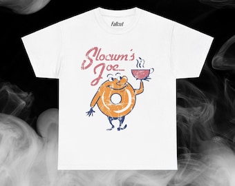 Slocum's Joe (fallout) geïnspireerd unisex zwaar katoenen T-shirt