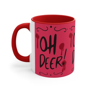 Oh Deer Tasse Hazbin Hotel inspirierte Kaffeetasse, aktualisierte Version Bild 3