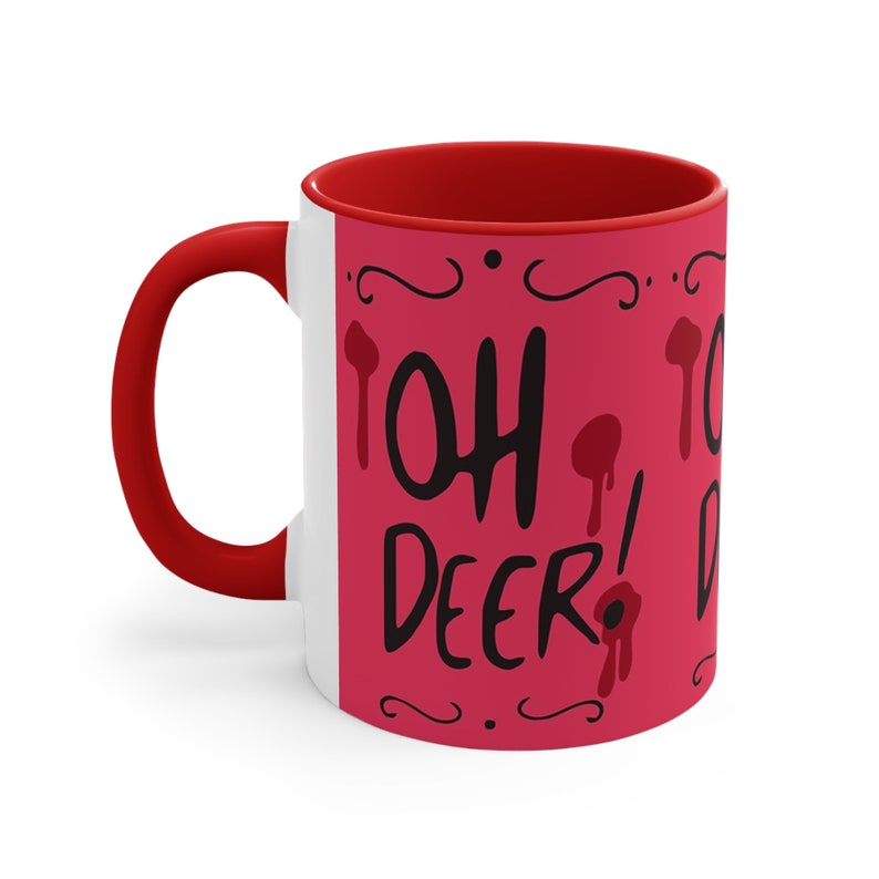 Oh Deer Tasse Hazbin Hotel inspirierte Kaffeetasse, aktualisierte Version Bild 3