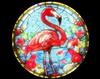 Tropical Radiance — Lithophane Panel Set (4-Pack) – For AuraFrame Cube | Magnetic Color Art Panels