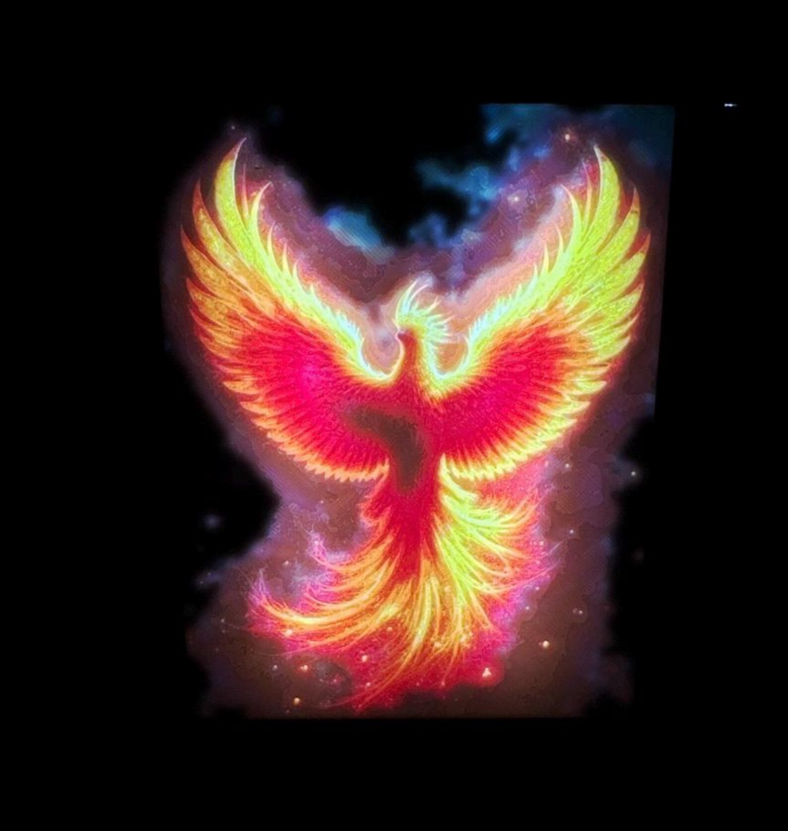 Rise of the Phoenix — Lithophane Panel Set (4-pack) – for Auraframe ...