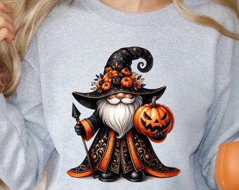 ハロウィン ノーム スウェットシャツ、ハロウィン シャツ、ハロウィン ノーム T シャツ、ハロウィン おもしろシャツ、ハロウィン ノーム T シャツ、ハロウィン T シャツ