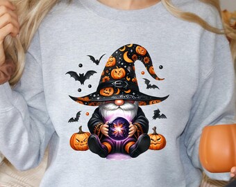ハロウィン ノーム スウェットシャツ、ハロウィン シャツ、ハロウィン ノーム T シャツ、ハロウィン おもしろシャツ、ハロウィン ノーム T シャツ、ハロウィン T シャツ