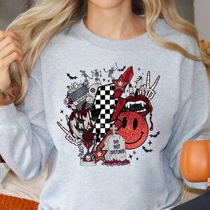 Halloween Vampire Sweatshirt, Do Not Disturb, Spooky Season Shirt, Spooky Halloween, Spooky Shirt, Halloween Party Shirt, Gift For Halloween