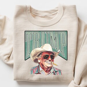 Western Trump Shirt, Trump Cowboy Shirt, Trump Daddy Shirt, Donald Trump Felon President Shirt, Funny Republican Shirt, Election 2024 Shirt