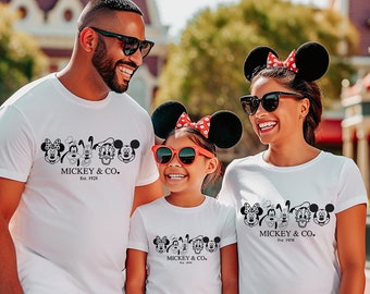 Disneyland Familien Urlaub Shirts, Disney Reise T-Shirt, Familie Passende T-Shirts für Disneyworld, Disney Urlaub Shirt für Squad, Disney Tee