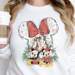 Disney Christmas Shirts, Disney Tshirt, Christmas Shirt, Disney Women Christmas Gift, Disney Family Vacation Shirts, Christmas Sweatshirt