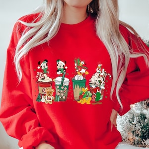 Disney Christmas Shirts, Disney Tshirt, Christmas Sweater, Disney Christmas Gift, Christmas Tree Sweatshirt, Christmas Sweatshirt for Kids