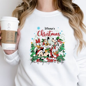 Disney Christmas Shirts, Disney Tshirt, Christmas Sweater, Disney Christmas Gift, Christmas Tree Sweatshirt, Christmas Sweatshirt for Kids