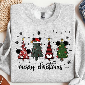 Disney Christmas Shirts, Disney Tshirt, Christmas Sweater, Disney Christmas Gift, Christmas Tree Sweatshirt, Christmas Sweatshirt for Kids
