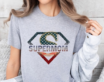 Super Mom Shirt, Mohters Day Tshirts, Mom T-Shirt, Mom Gift, Funny Mom Shirt, Funny Mother's Day T-Shirt, Mother Day Gift for Mom, Super Mom