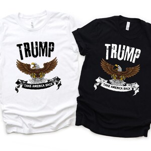 Donald Trump Shirt, Trump Eagle T-Shirt, Republican Gifts, Trump for President 2024, Trump Shirt, Republican Shirt, Election 2024 Trump Tee