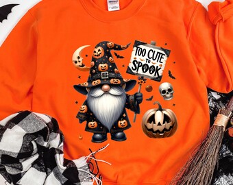 ハロウィン ノーム スウェットシャツ、ハロウィン シャツ、ハロウィン ノーム T シャツ、ハロウィン おもしろシャツ、ハロウィン ノーム T シャツ、ハロウィン T シャツ