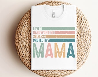 Muttertag Shirt für Mama, Mama T-Shirt für Sie, Muttertagsgeschenk, Muttertag Tshirt, glücklicher Muttertag Outfit, Mama Sweatshirt, süßes Mama T-Shirt