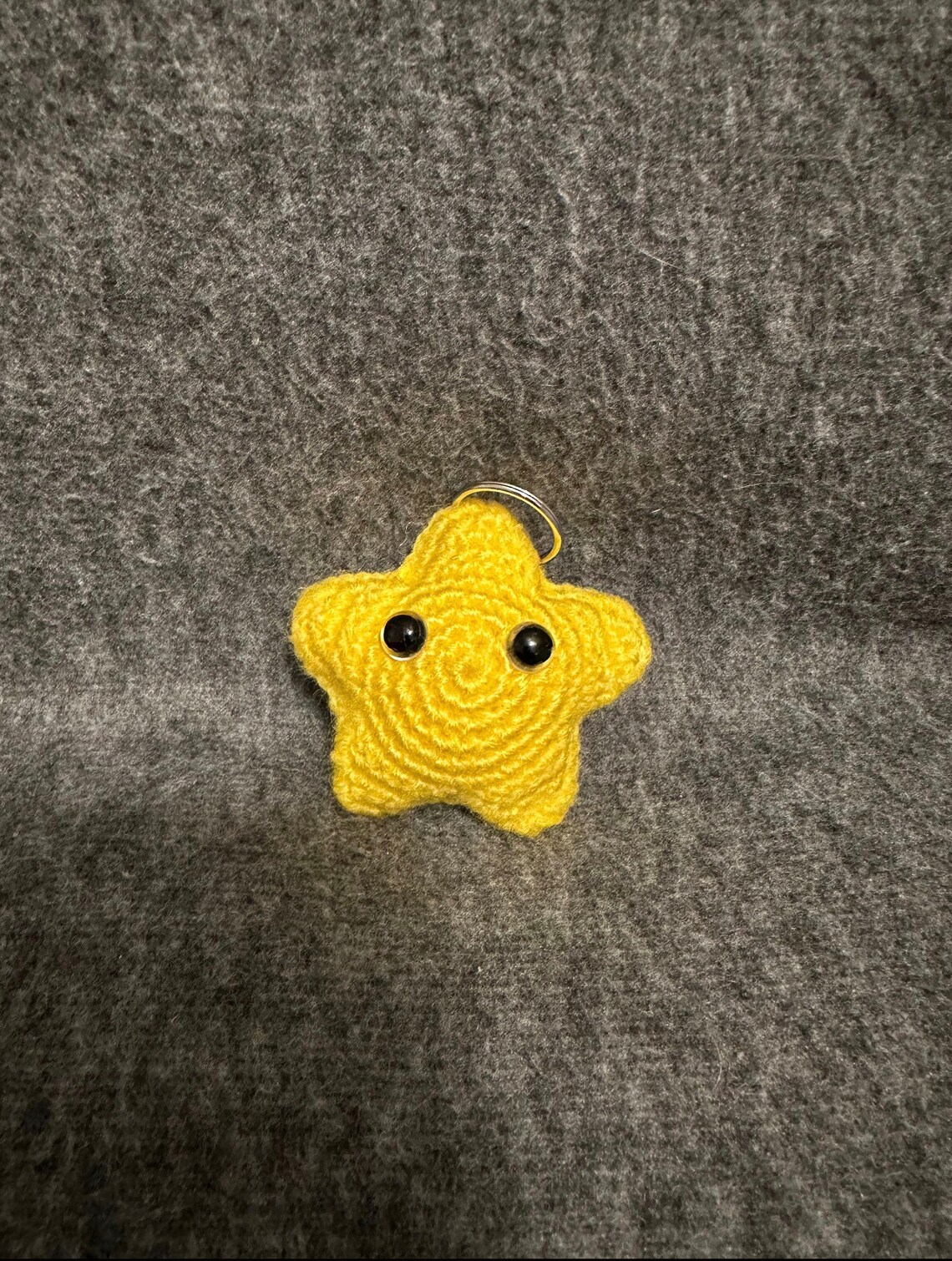 Star Crochet Keychain Amigurumi Etsy
