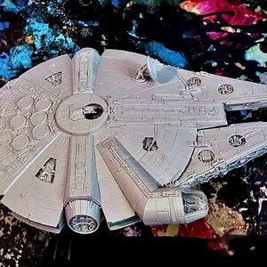 Millennium Falcon 1/144 Scale Model Finished