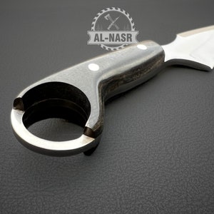 Mini Karambit Knife Custom Handmade Small Karambit with Leather Sheath: Unique Gift for Him, Personalized Gift for Men, Son, Boyfriend image 10