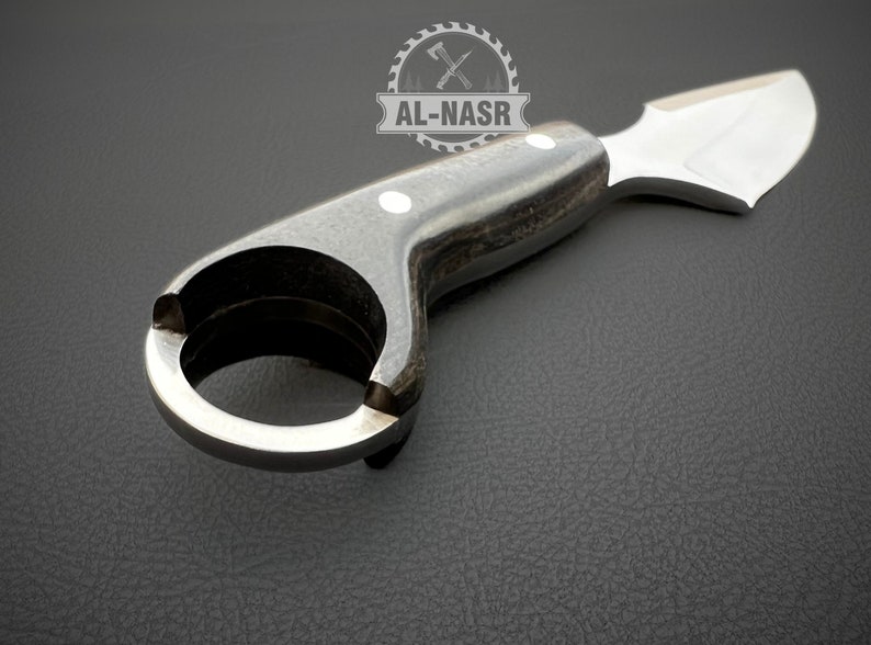 Mini Karambit Knife Custom Handmade Small Karambit with Leather Sheath: Unique Gift for Him, Personalized Gift for Men, Son, Boyfriend image 10