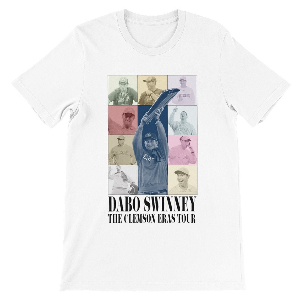 Clemson's Dabo Swinney Eras Tour T-shirt - Etsy
