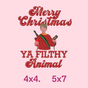 Merry Christmas home - embroidery design - machine embroidery- instant download- trendy embroidery pattern. PES DST JEF