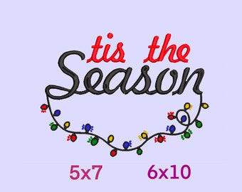 Dies ist das Weihnachtsstickmuster der Saison – maschinelle Stickerei – sofortiger Download – trendiges Stickmuster. PES DST JEF