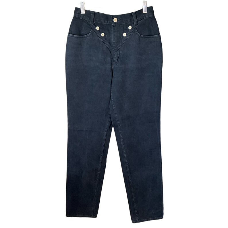 Women's Vintage 90s Lawman Jeans Light Wash High Rise Tapered Denim Jeans - 11