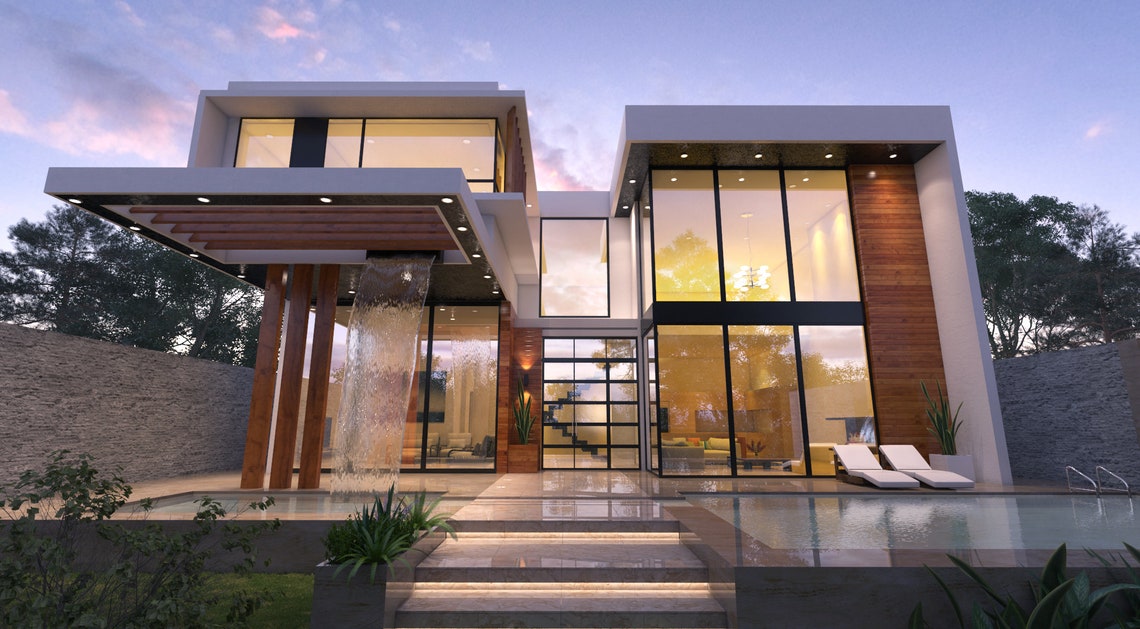 3D Render of External of Building, Professional Layout Design, 3D Site ...