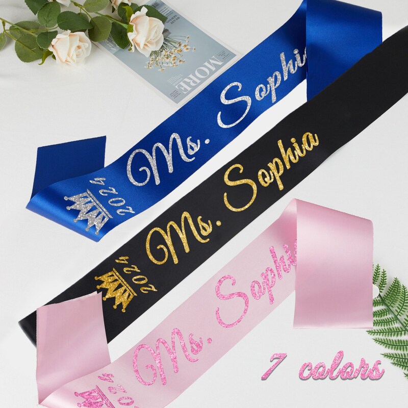 Pageant Sash - Etsy