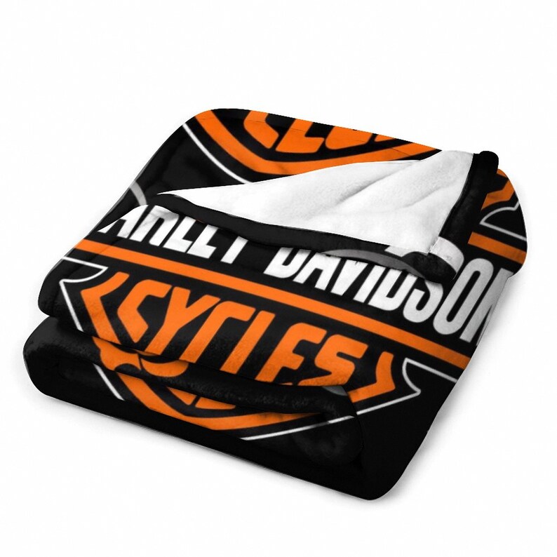 Custom Name Blanket,harley Davidson Throw Blanket,harley Davidson Logo