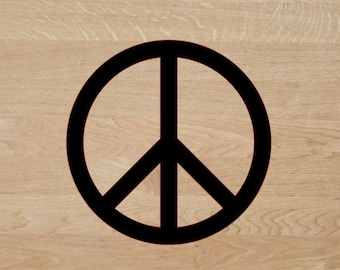 Peace Sign Sticker PICK SIZE COLOR Vinyl Decal Symbol Car Bumper Window