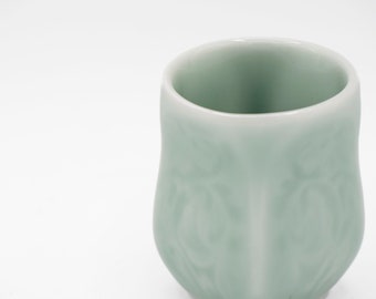 Kosengama - Celadon Sake Cup