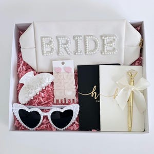 Luxury Bride Gift Box: Bridal Shower Accessories Set