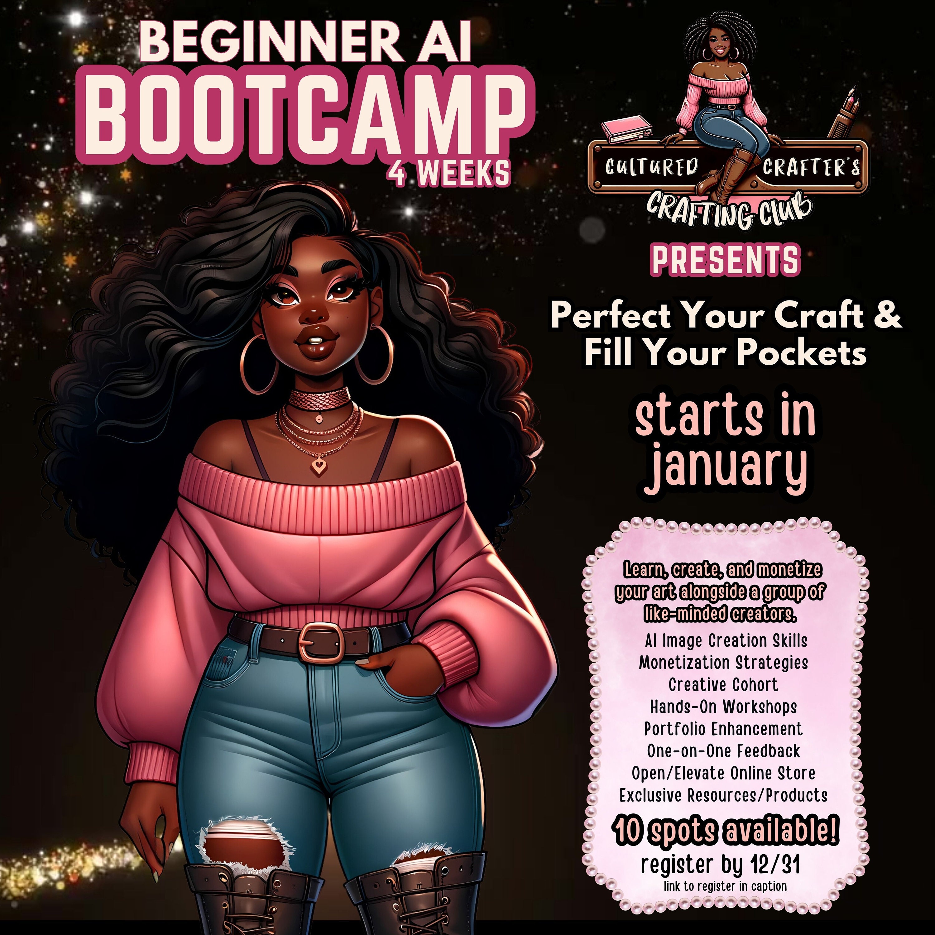 BEGINNER AI BOOTCAMP Ai Art Course Canva Course Chatgpt Class Kdp Beginner ai bootcamp ai art course canva course chatgpt class kdp