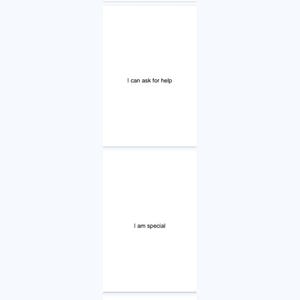 Tarjetas de Afirmaciones Imprimibles para Niños / 30 Frases Positivas para Niños / 10x15 cm (Descarga Instantánea)
