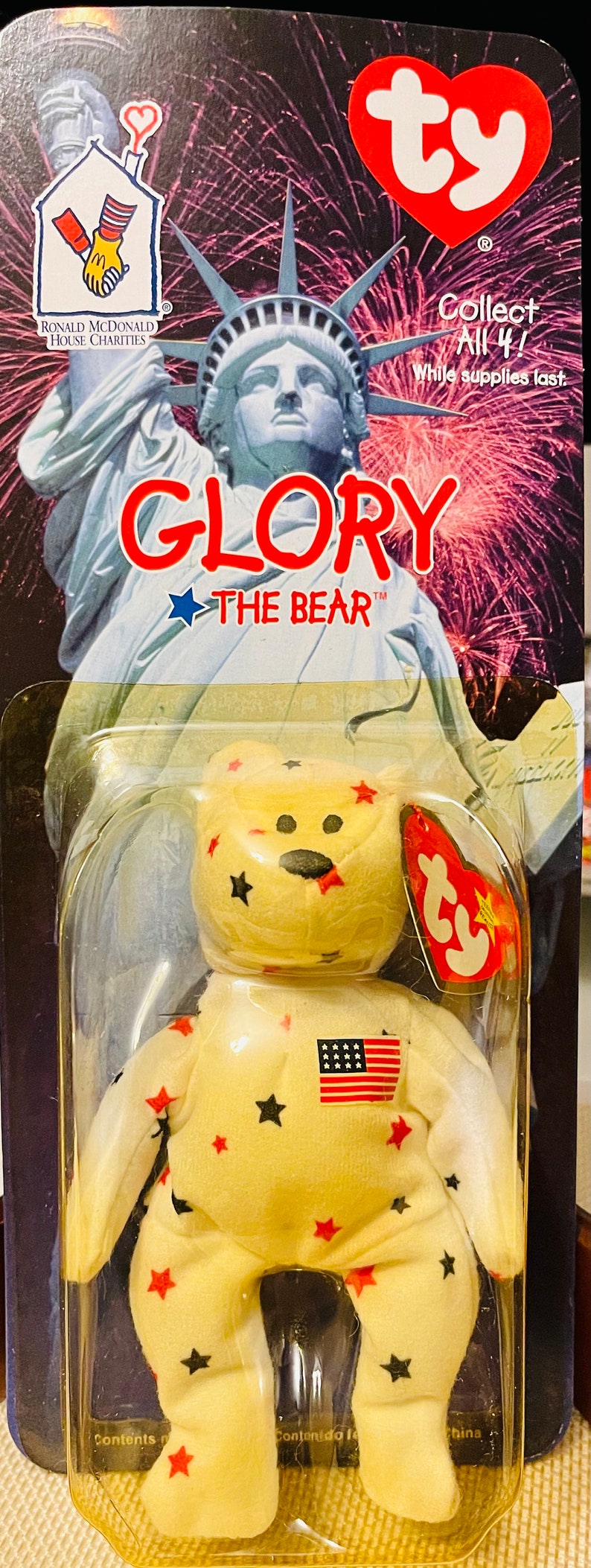 Ty Beanie Babies 1997 EXTREMELY RARE 1998 Ronald Mcdonald House