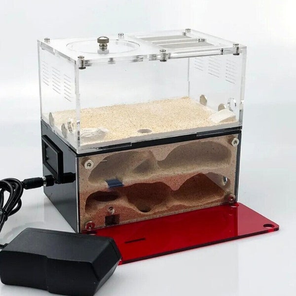Mini DIY * Acrylique illimité * Construction d'une ferme de fourmis + arrosez votre propre nid (plusieurs vides sanitaires) VIDÉO de qualité laboratoire !