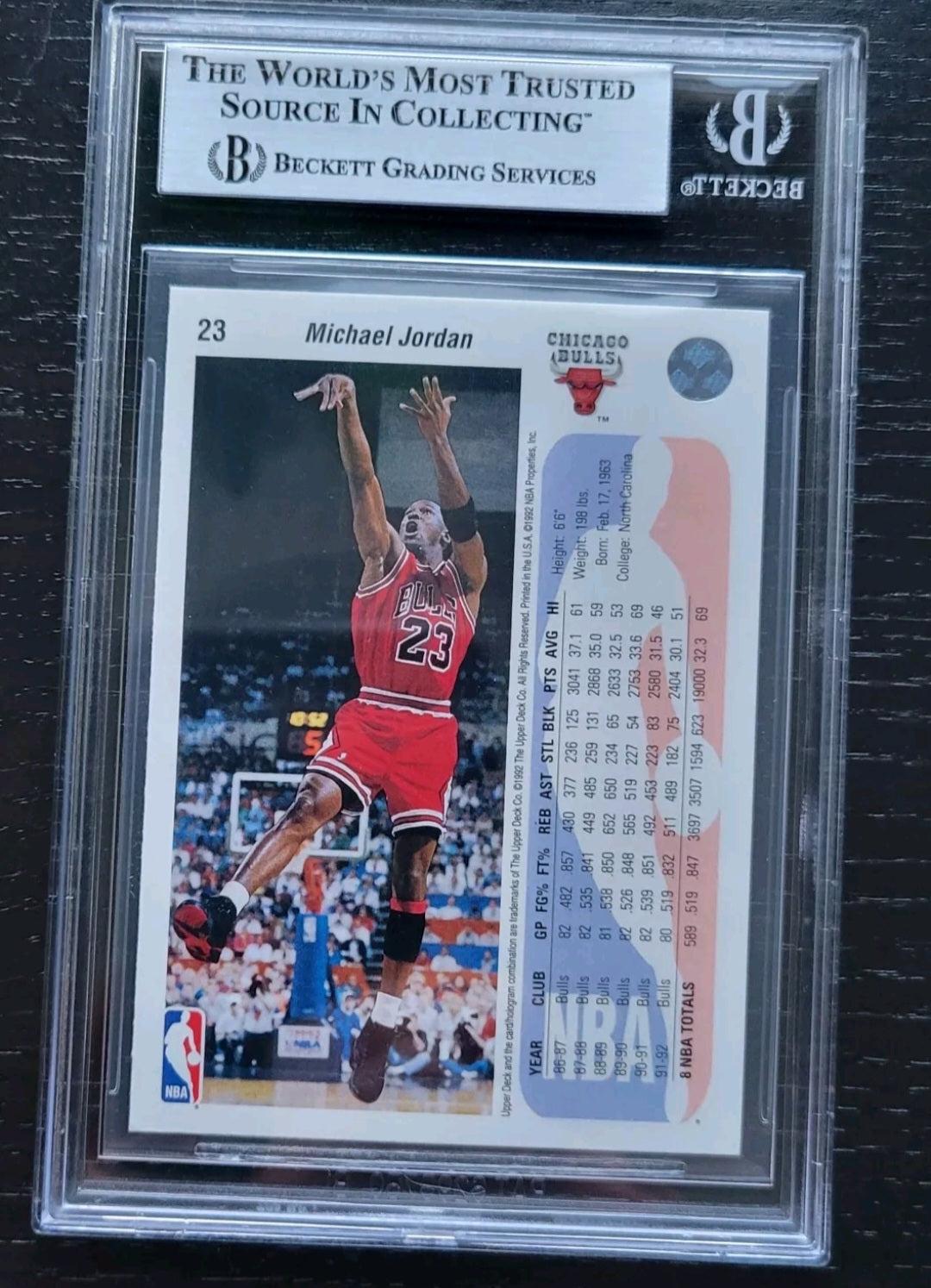 michael jordan upper deck 23