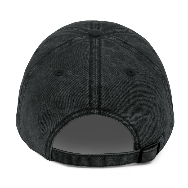 Gorra de béisbol con abeja bordada, estilo vintage de sarga de algodón imagen 6