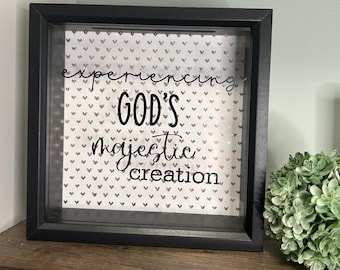 Customizable Memory Shadow Box: Ticket Stub Keepsake