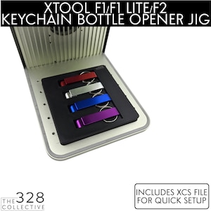 xTool F1/F2 Laser Keychain Bottle Opener Jig, XCS File
