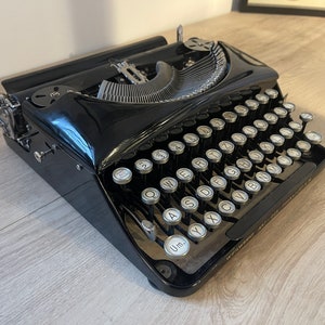 TORPEDO Model 12 1928 typewriter typewriter antique vintage collector bluebird image 1