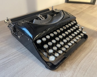 TORPEDO Modell 12 - 1928 typewriter Schreibmaschine antik vintage collector bluebird