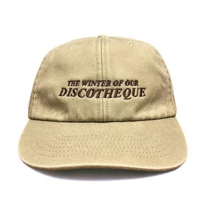 Der Winter unserer Diskothek bestickte Baseballkappe