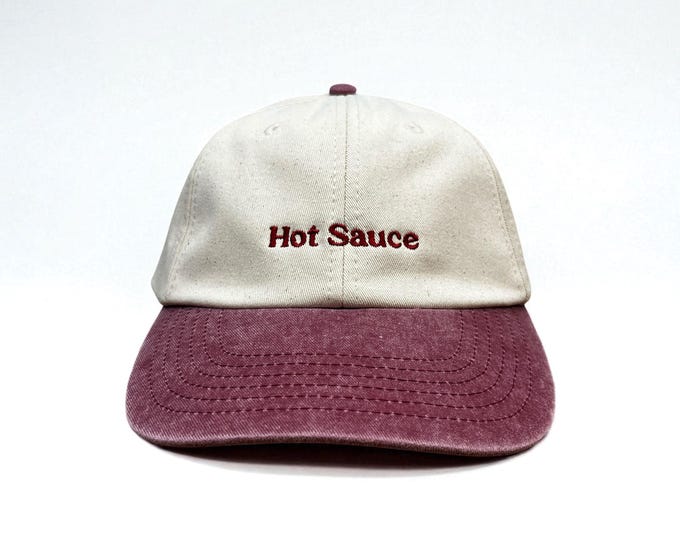 Hot Sauce Embroidered Cap
