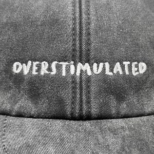Overstimulated Embroidered Low Profile Baseball Dad Cap image 18