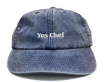 Yes Chef Embroidered Cap