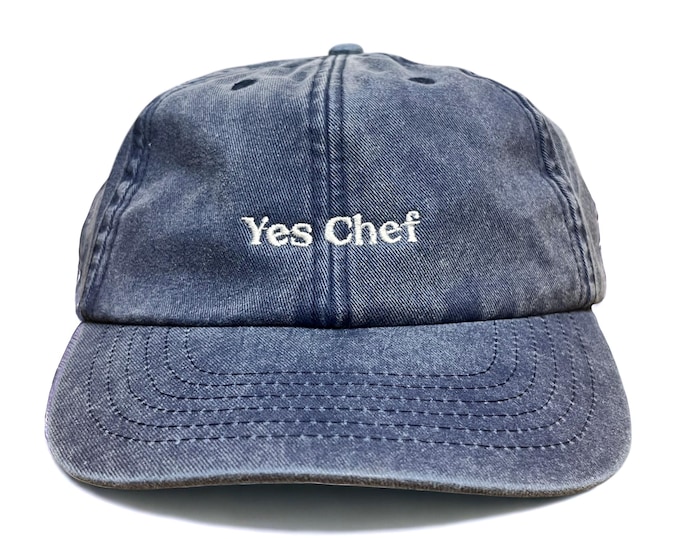 Yes Chef Embroidered Cap