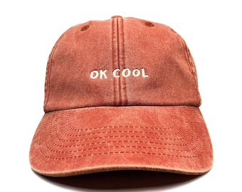 OK Cool Embroidered Cap