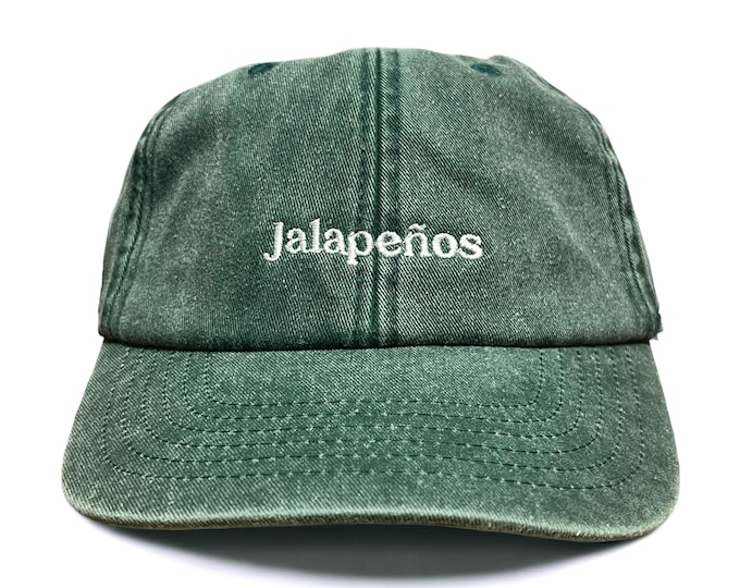 Jalapenos Embroidered Cap